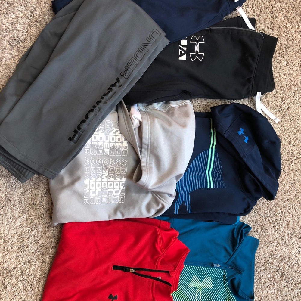 Boys Under Armour lot